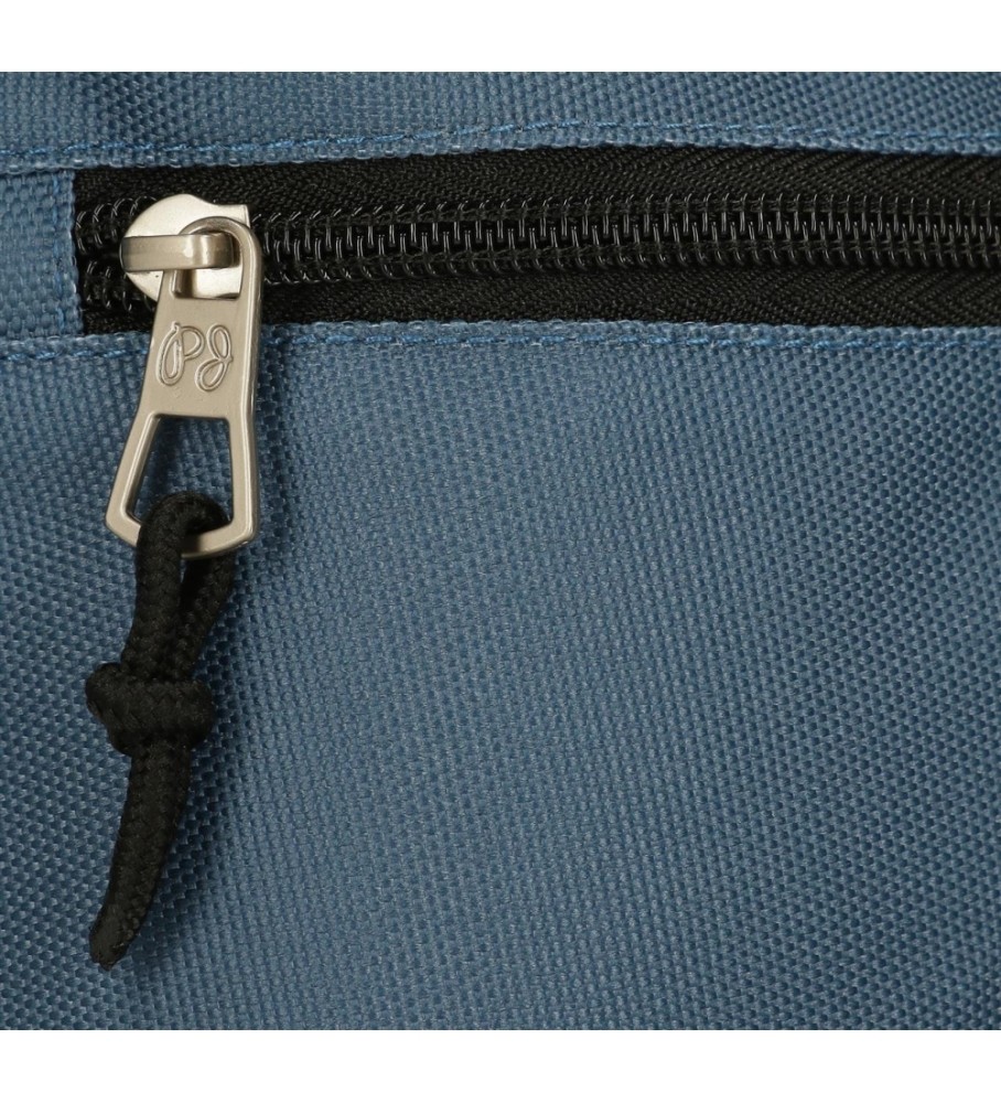 Mochila Pepe Jeans Aris + Estojo Azul