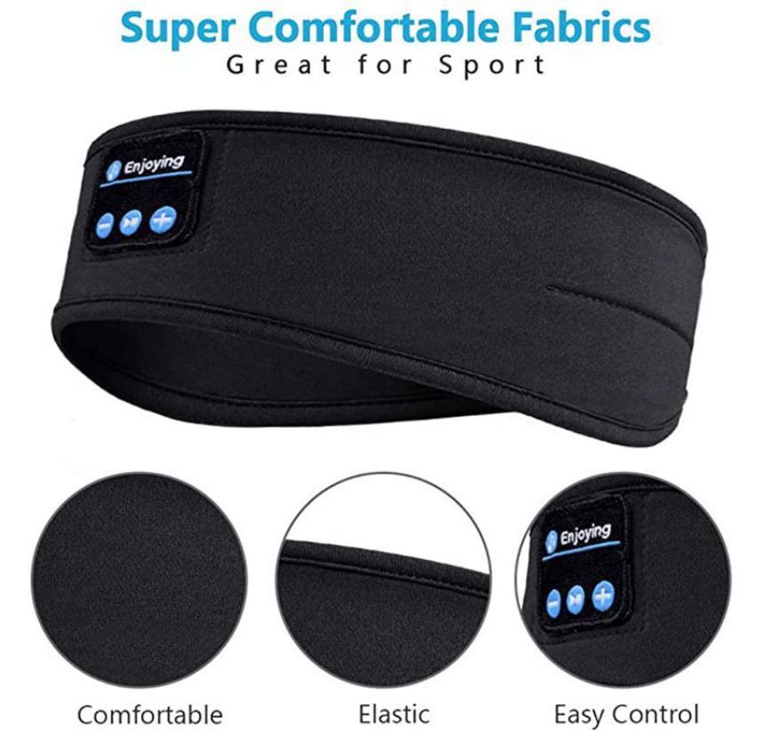 HOMTEC - USB oplaadbare Bluetooth-luidspreker met sporthoofdband