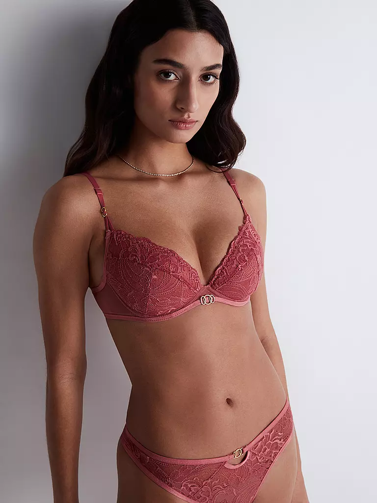 AUBADE BH Push Up FEELING MYSELF  rosewood rosa