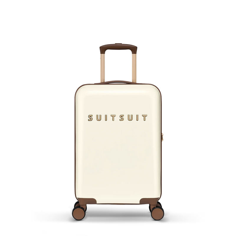SUITSUIT Fab Seventies Handbagage Spinner 55 Antique White