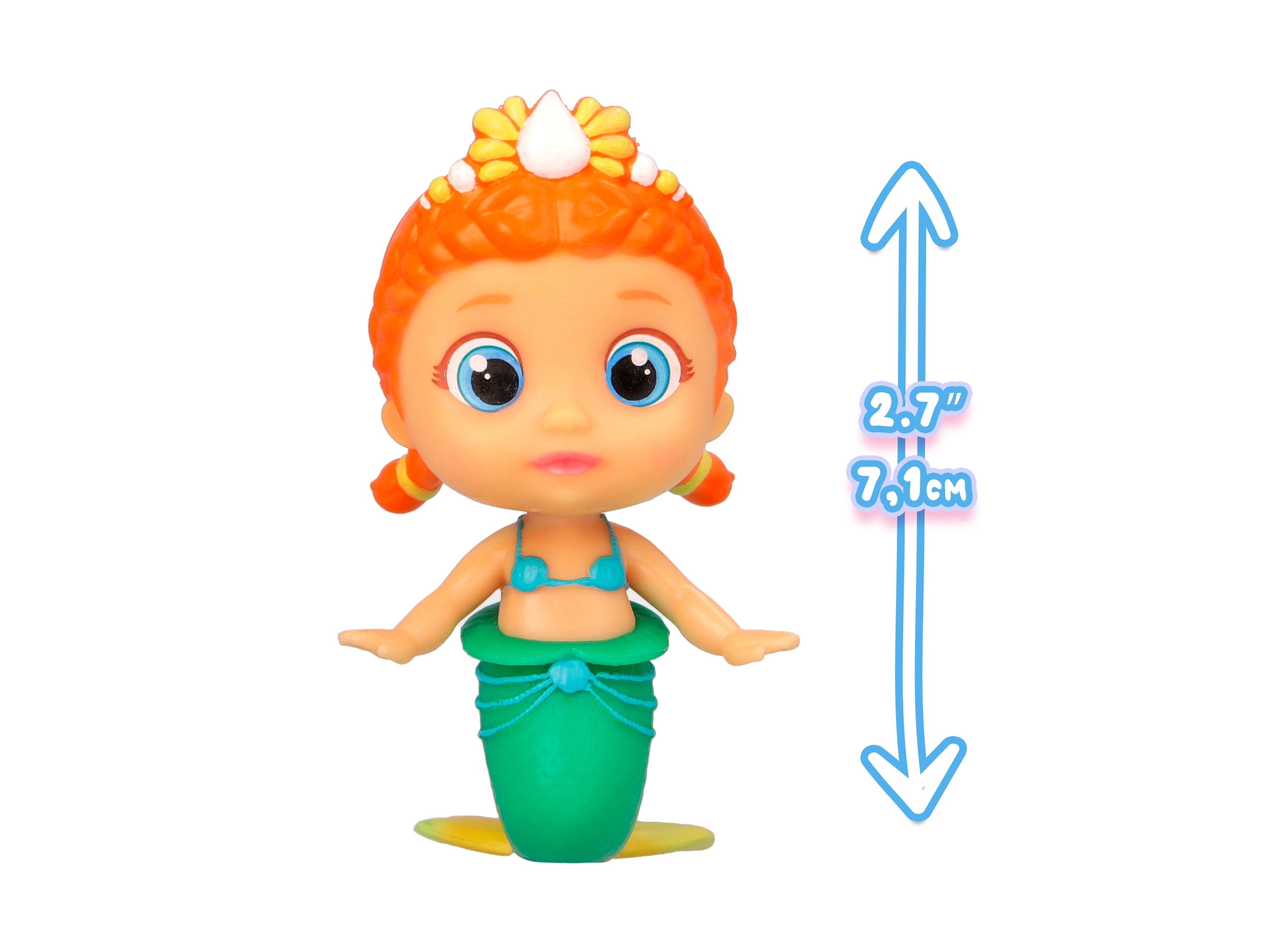 BONECA BLOOPIES MERMAID IN A BOTTLE MODELOS SORTIDOS