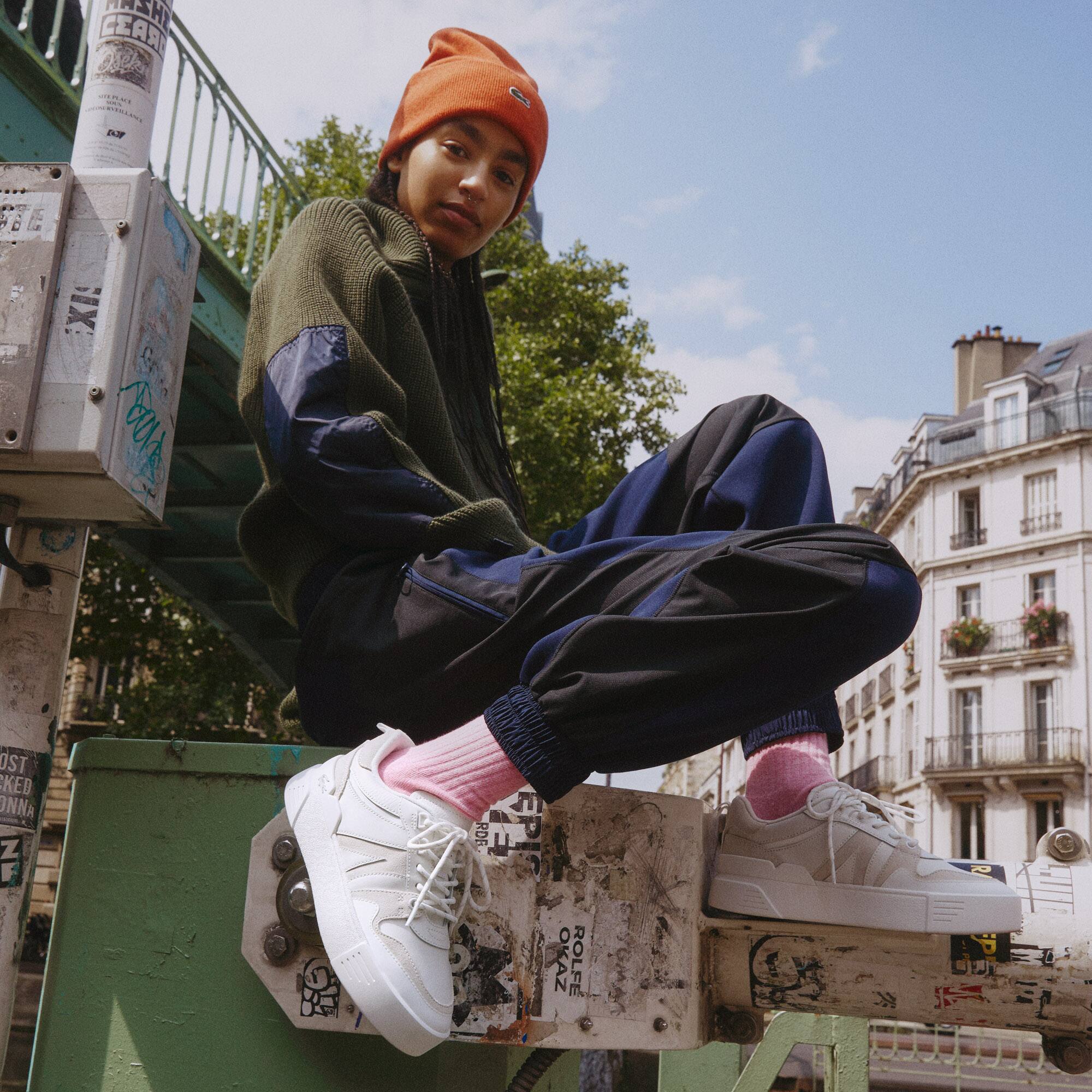 Sneakers L002 femme en cuir Sneakers - Blanc - Lacoste - Femme