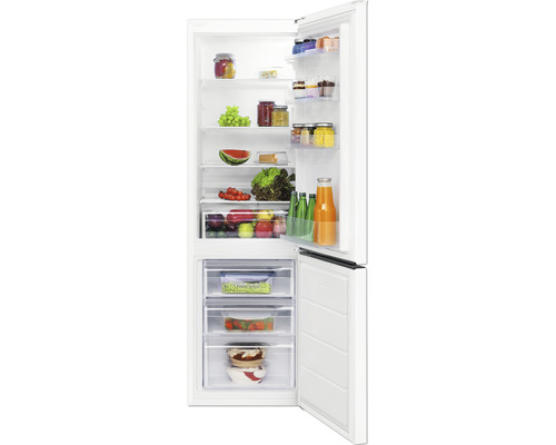 Amica KGCL 387 115 W koel-vriescombinatie, afmetingen (B x H x D): 54 x 170 x 59,5 cm, koelvak: 183 l, vriesvak: 84 l