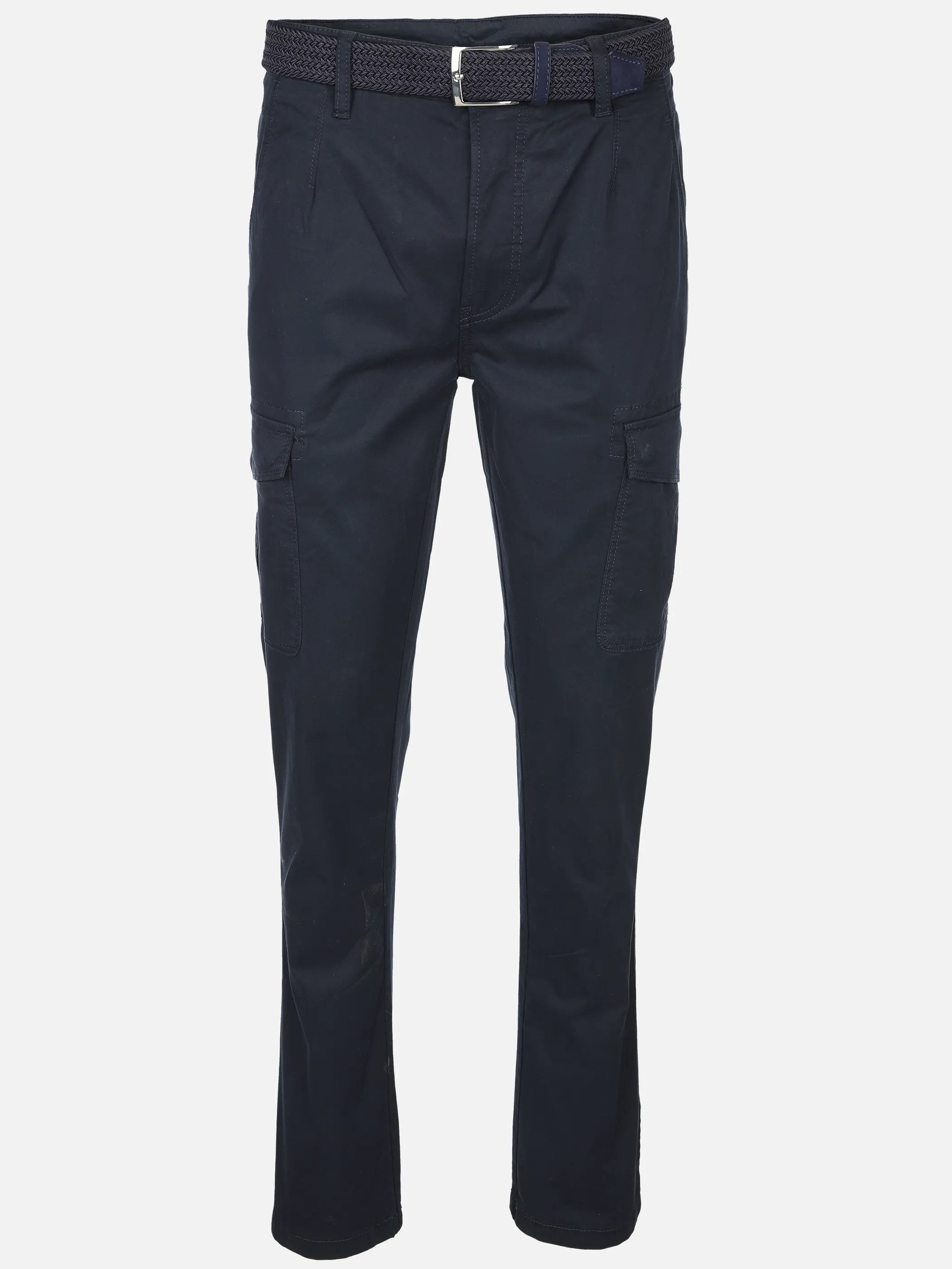 Herren Cargohose mit Flechtgürtel