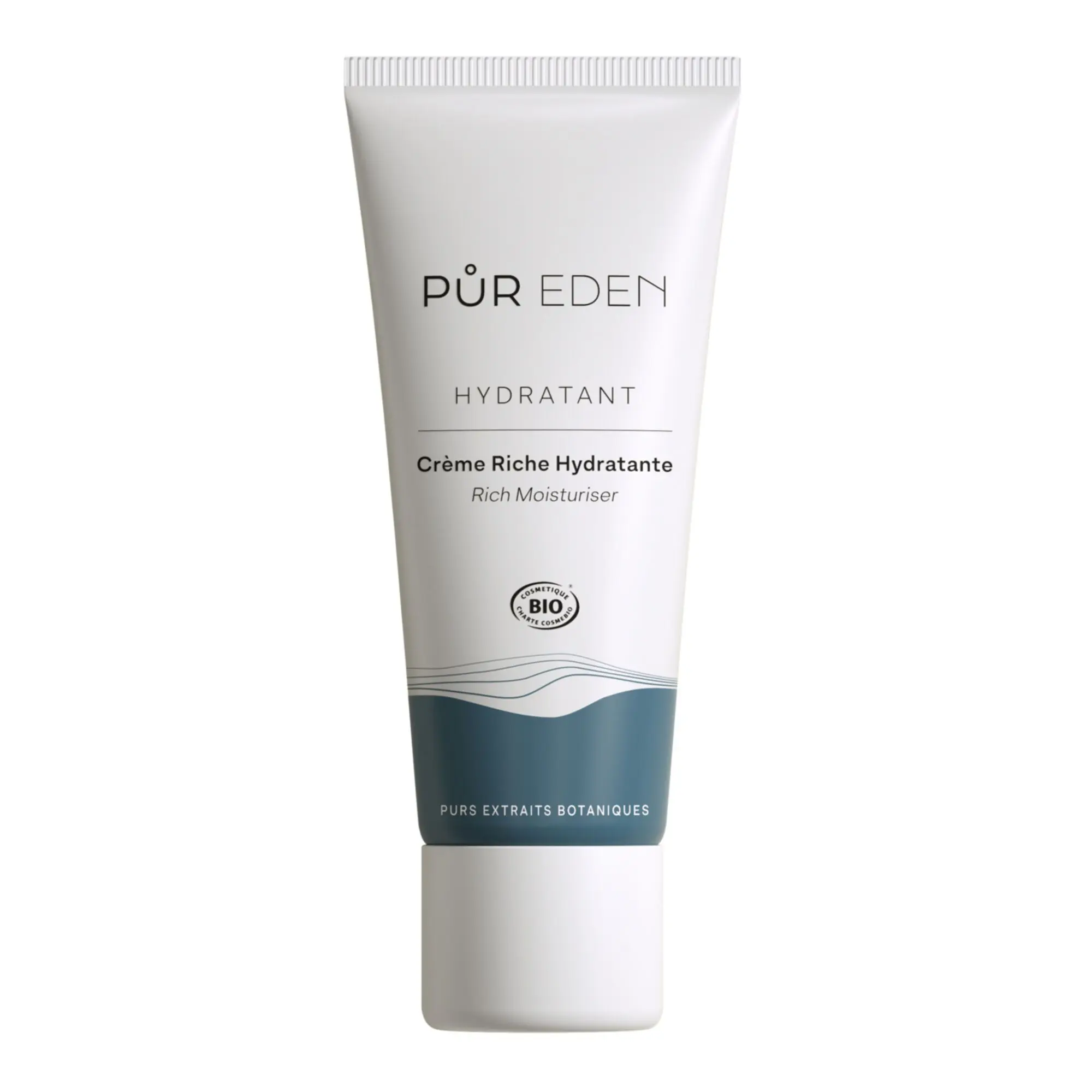 Pur Eden - Crème Riche Hydratante Peaux Normales à Sèches 40ml - Soin de jour