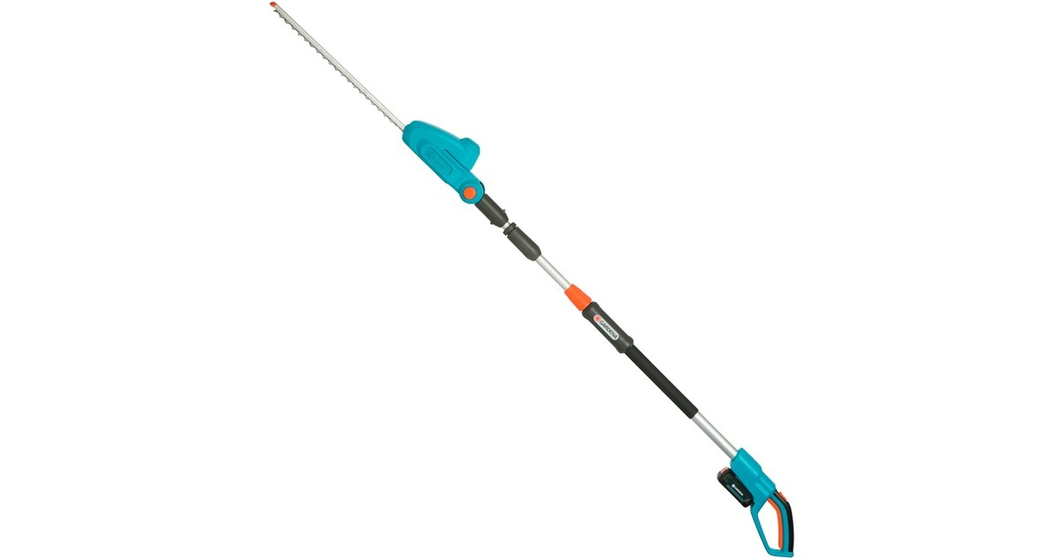 GARDENAAccu telescopische heggenschaar THS 42/18V P4A set  (Turquoise/grijs, 14732-20, Accu inbegrepen)
