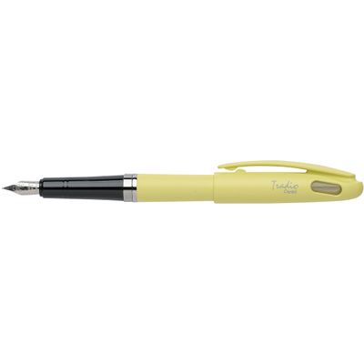 Pentel Tradio Pastel - Stylo plume - corps jaune