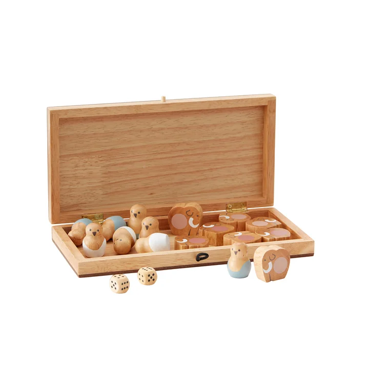 Kids Concept - Neo Brettspiel Ludo, natur