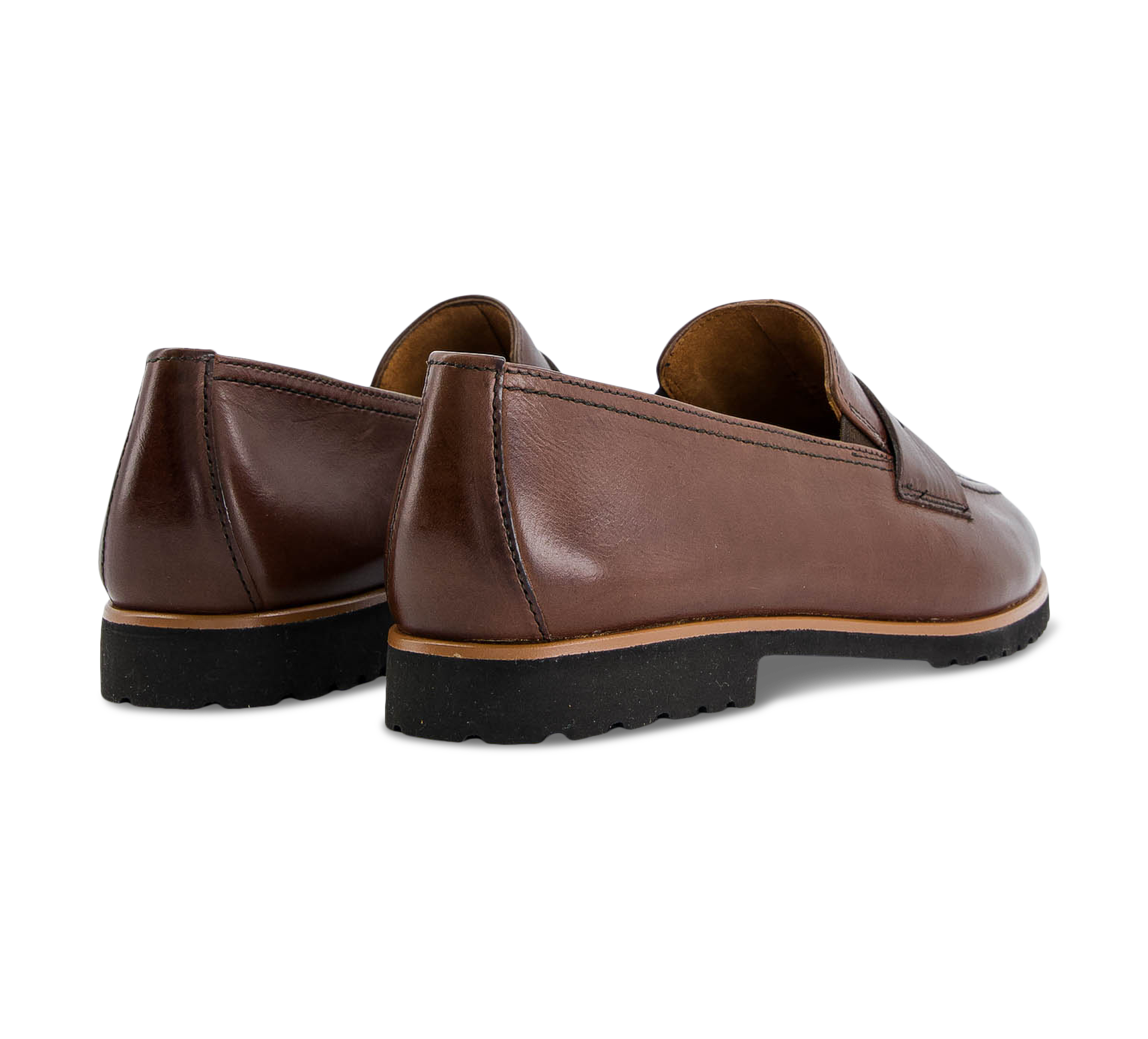 Paul Green Mocassins ungefüttert braun