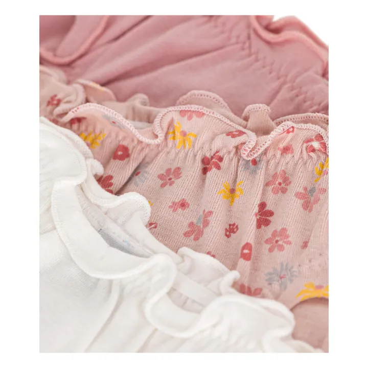 Petit Bateau Lot 3 Culottes Enfantine | Rose