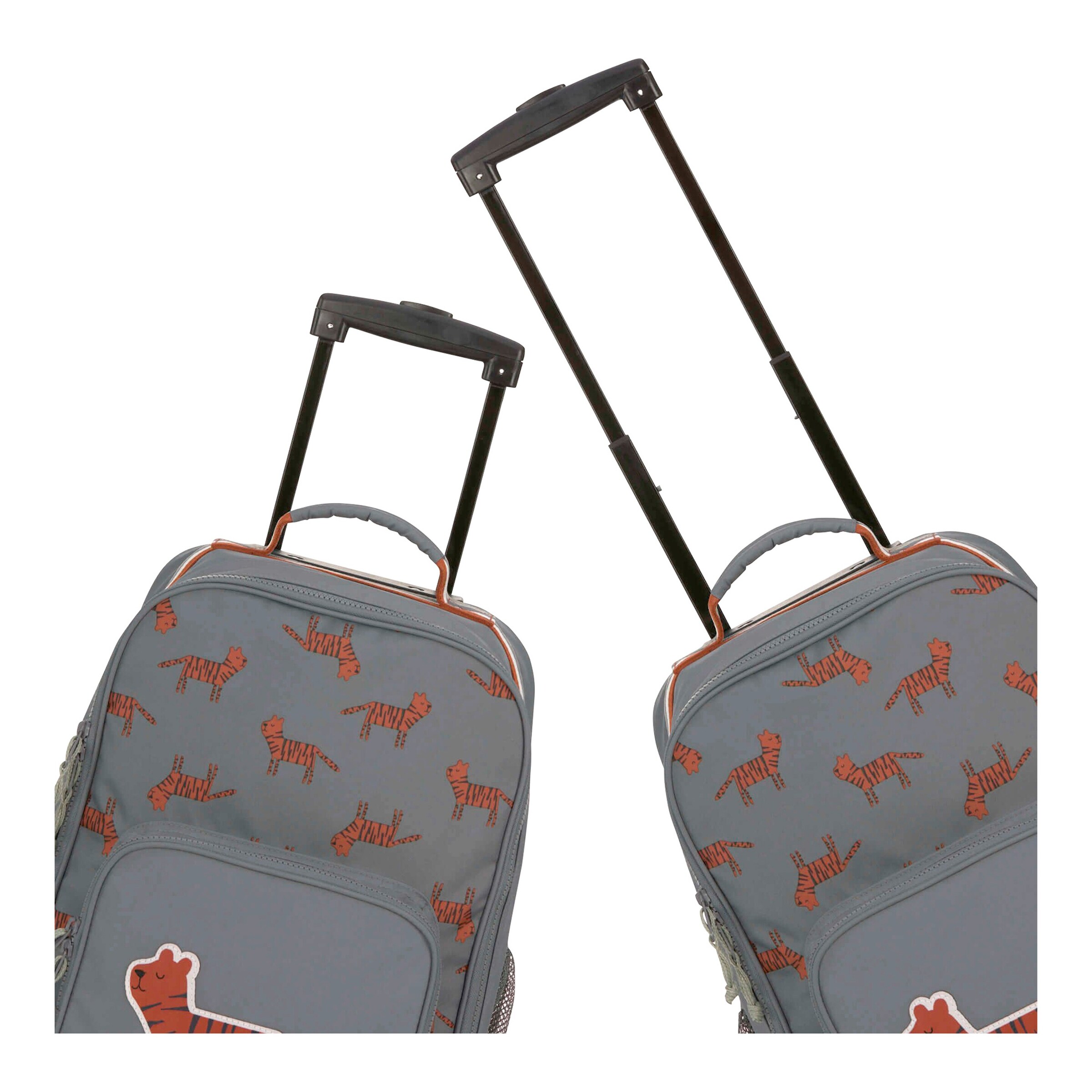 Lässig Kindertrolley Safari grau Tiger