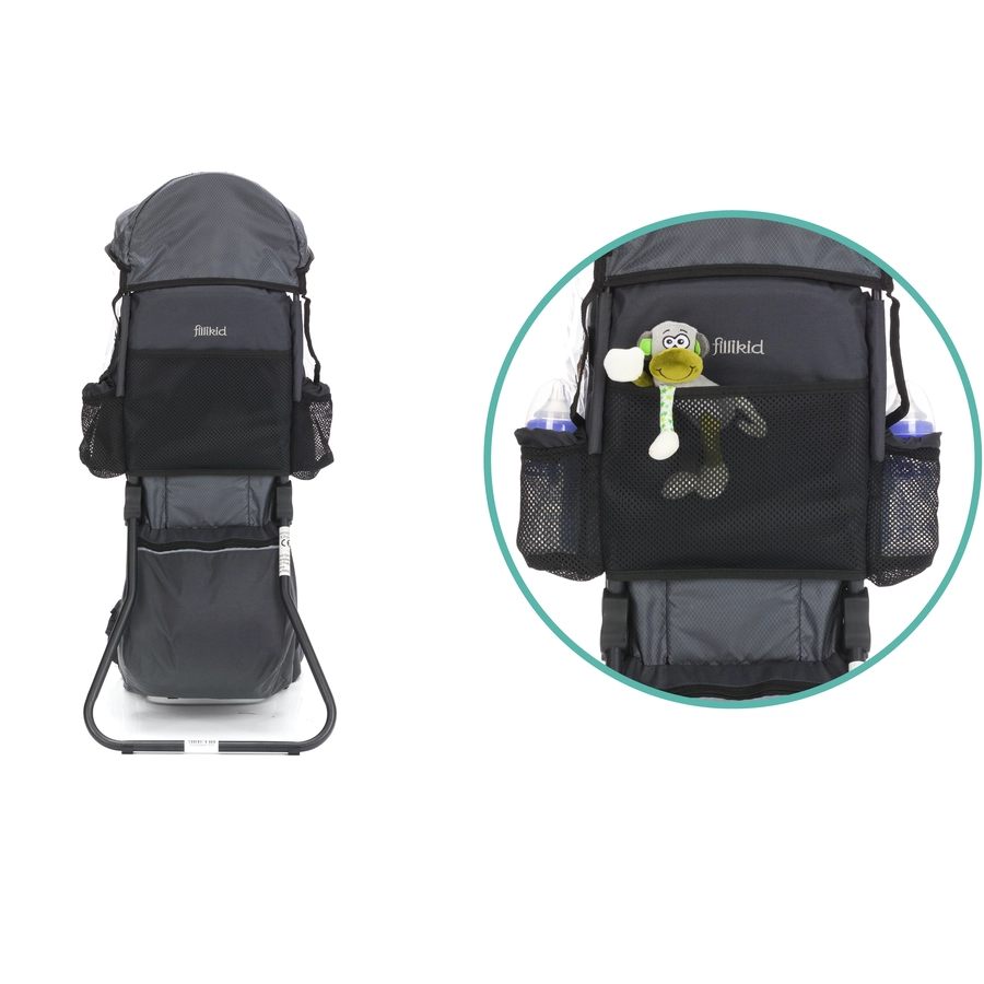 fillikid Rückentrage Explorer grau