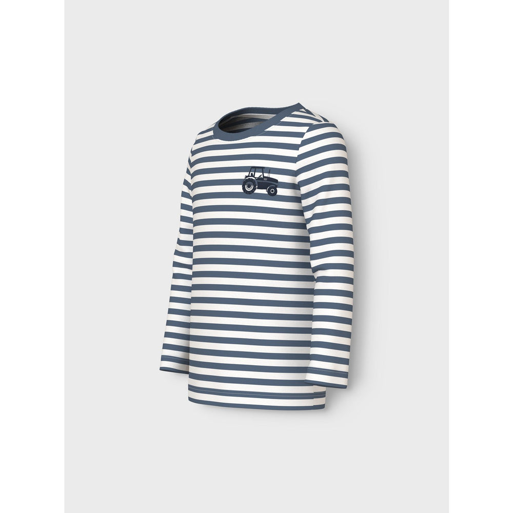 Køb Name It China Blue Tractor Villy Slim Bluse