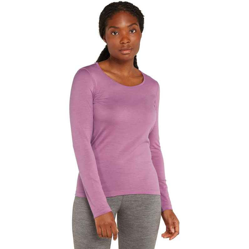 Icebreaker Damen 200 Oasis Scoop Longsleeve
