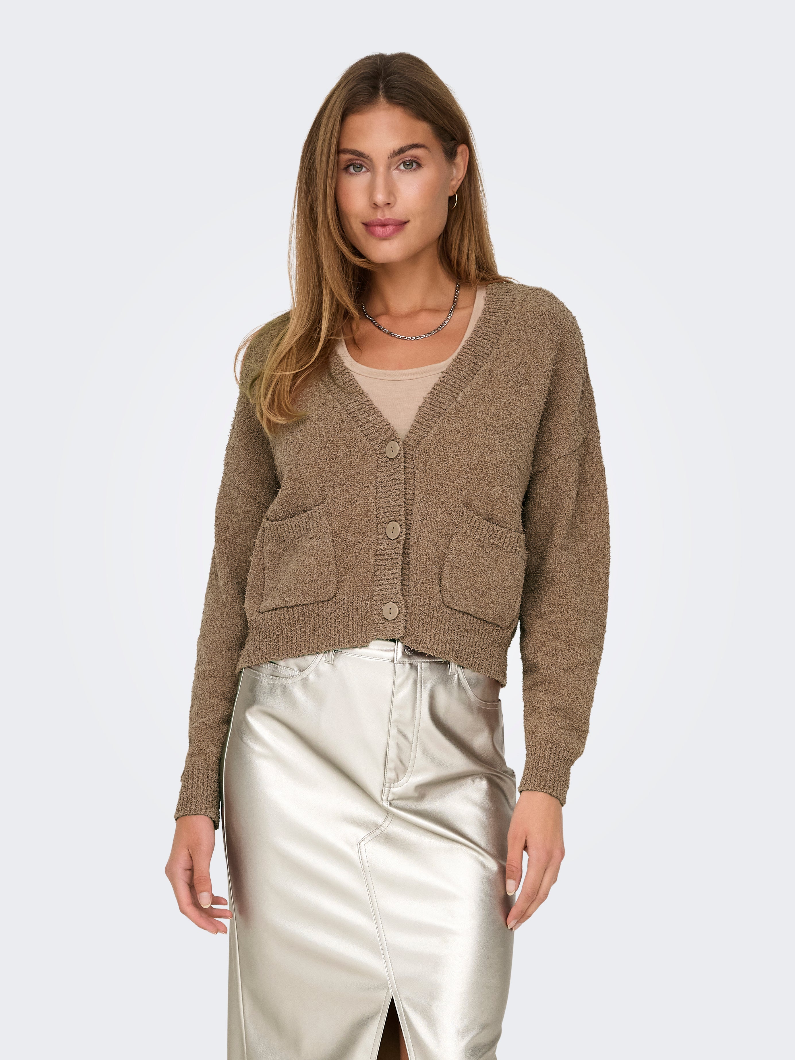 ONLTERESA Strickjacke Macchiato