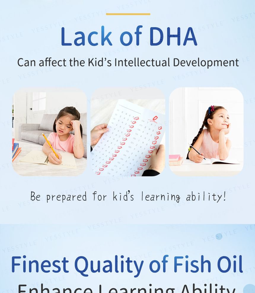 BHK's - Kids DHA Visolie Kauwbare Softgel Sinaasappelsmaak