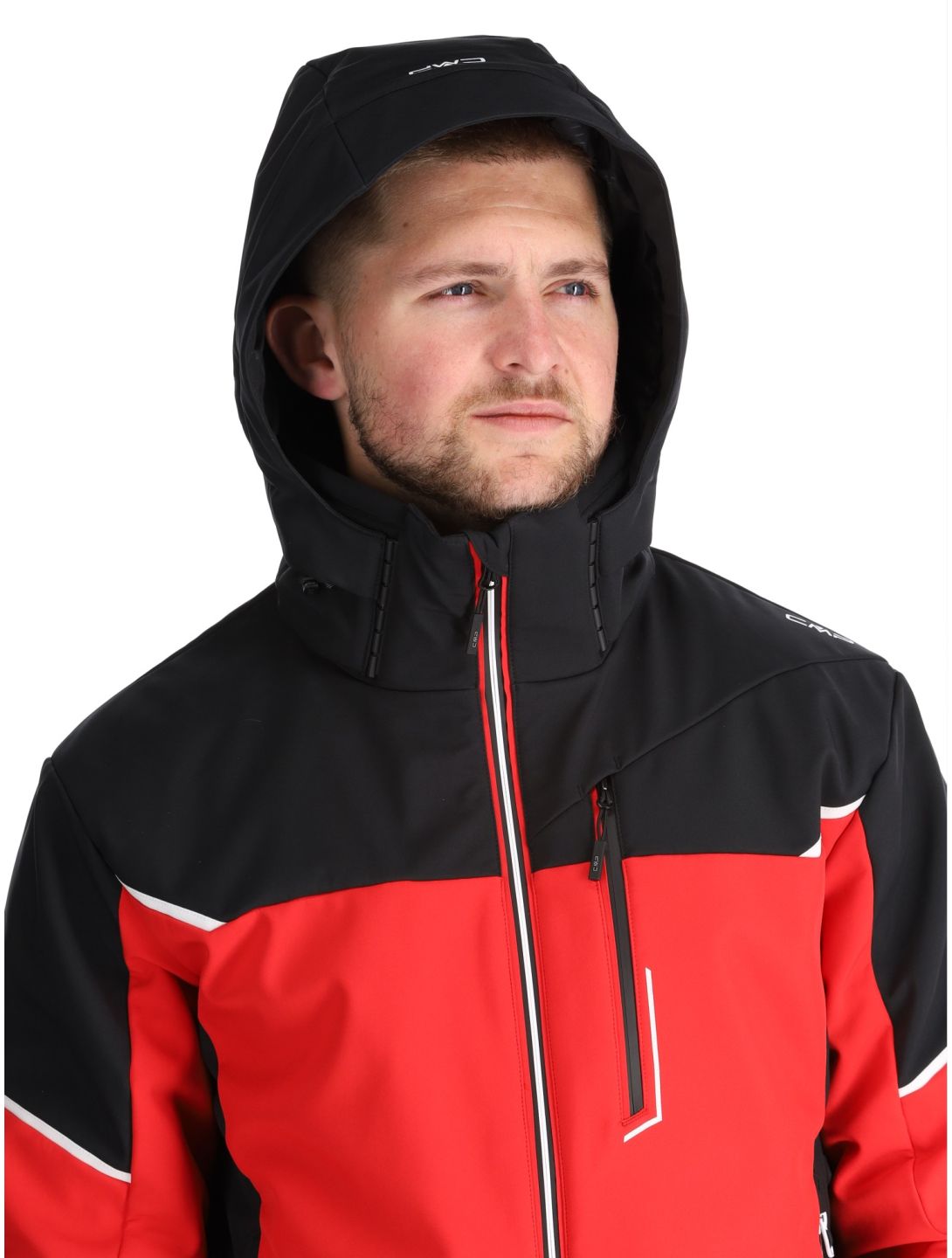 33W0897 softshell ski-jas heren
