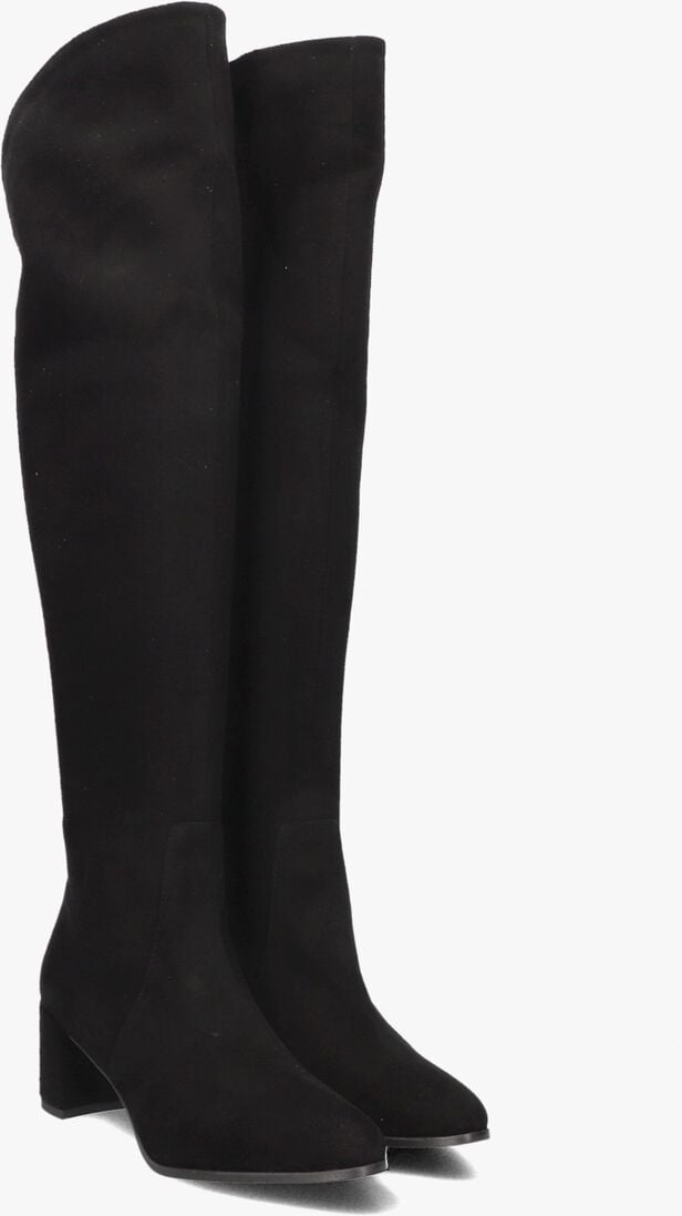 zwarte notre-v overknee laarzen 8597
