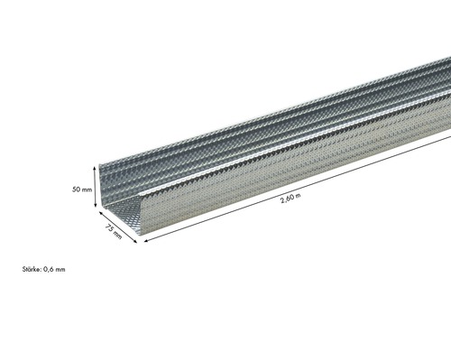 Knauf CW-dB-stijlprofiel 2600 x 75 x 50 mm