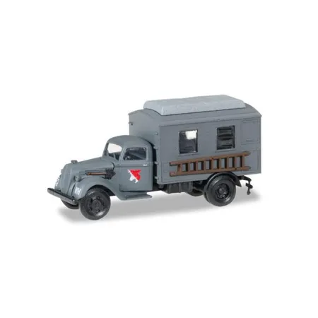 Herpa 745635 Ford 997 Koffer-LKW Leitung Fernmeldebatallion XXI.Armeekorps der Wehrmacht
