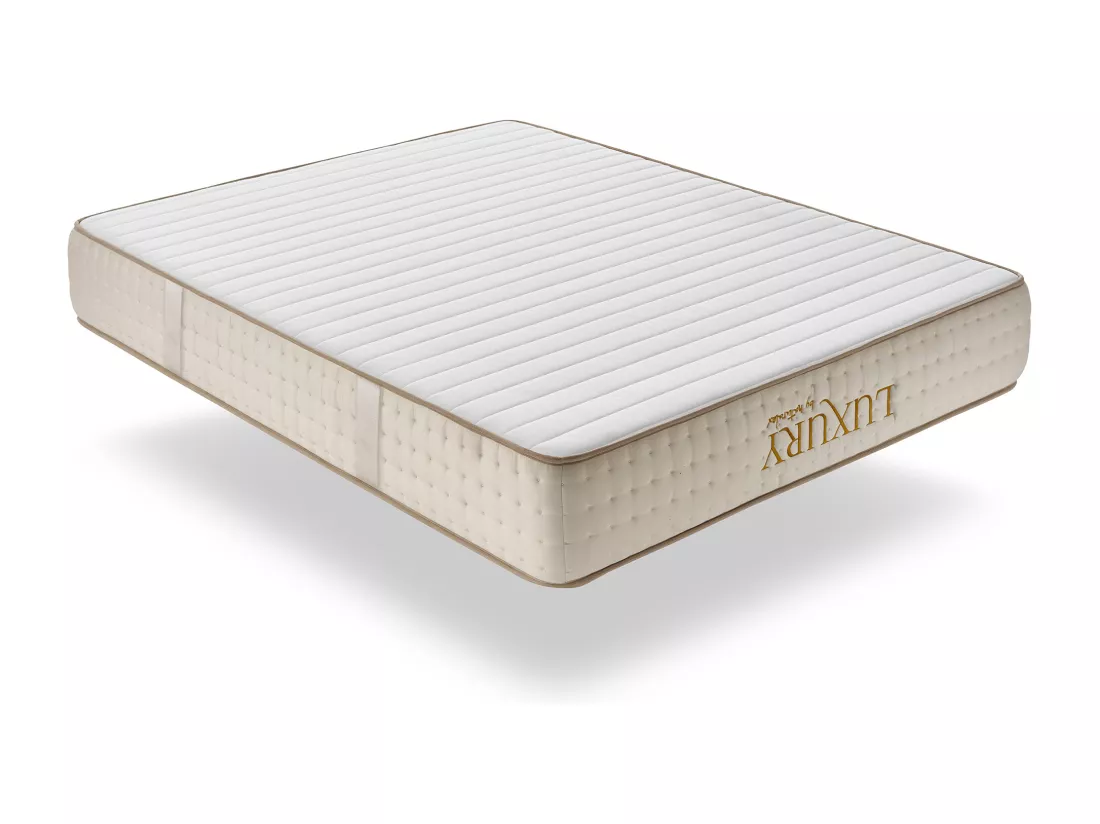 Naturalex - Luxury à ressorts ensachés 160x200 cm - Épais 30 cm - Visco Thermorégulateur - Tissu Premium - Confort - Haute Qualité - Respirabilité optimale