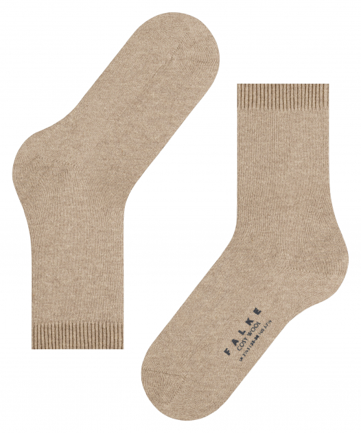 Falke Falke Cosy Wool Damen Socken in Beige