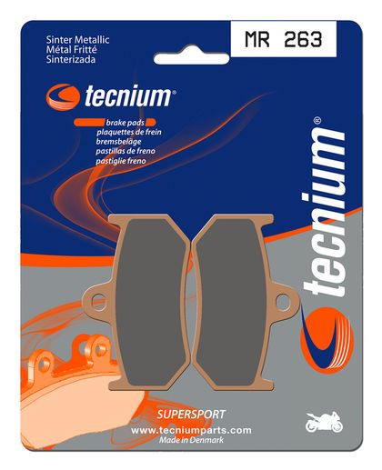 Plaquettes de freins Tecnium Performance métal fritté - MR263