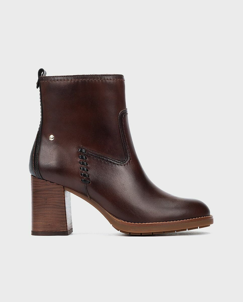 PIKOLINOS<br>Botas de tornozelo em couro Palencia