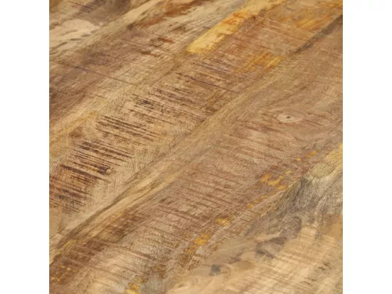 Tables gigognes 3 pièces Bois de manguier brut