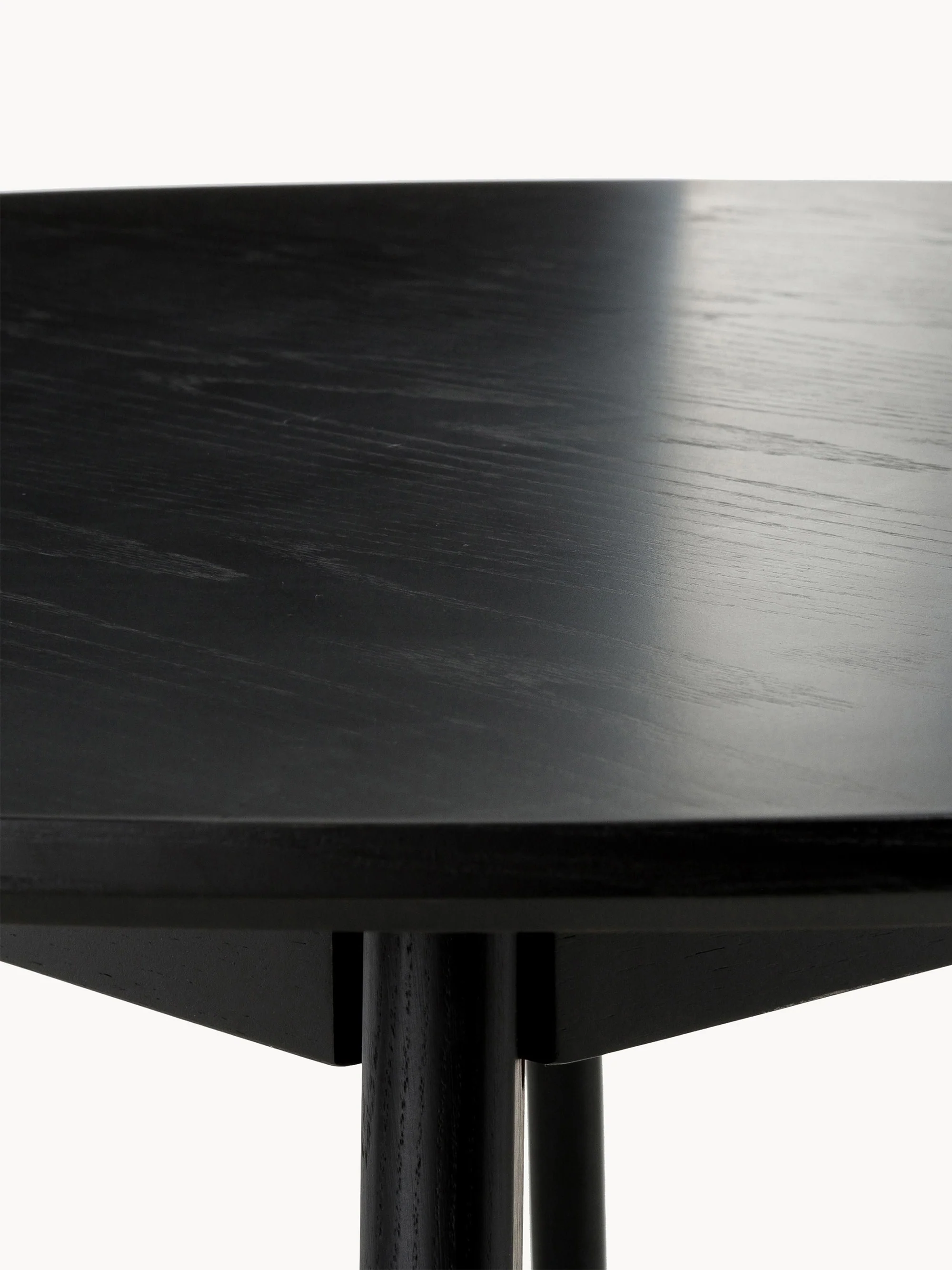 Ronde eettafel Yumi van rubberhout, Ø 115 cm
