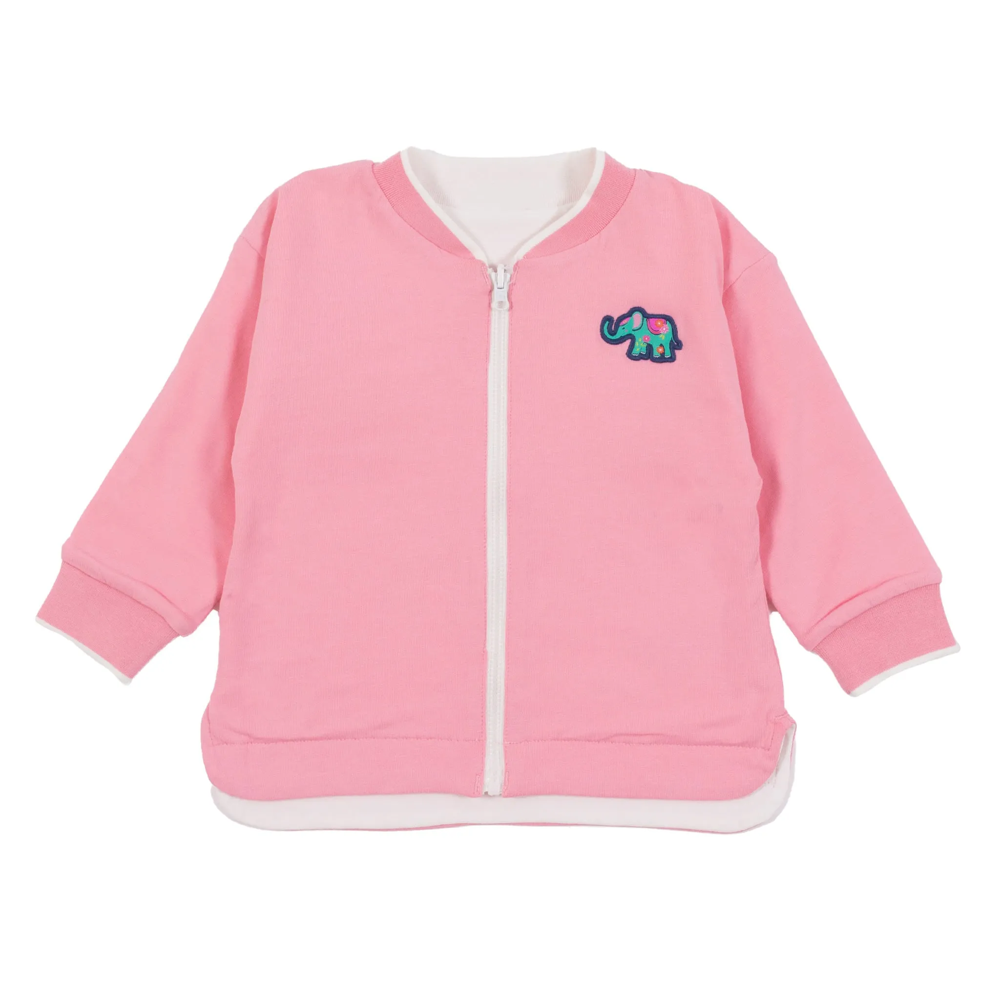 Nanö Gilet Ouaté Zip Éléphant 6-24mois