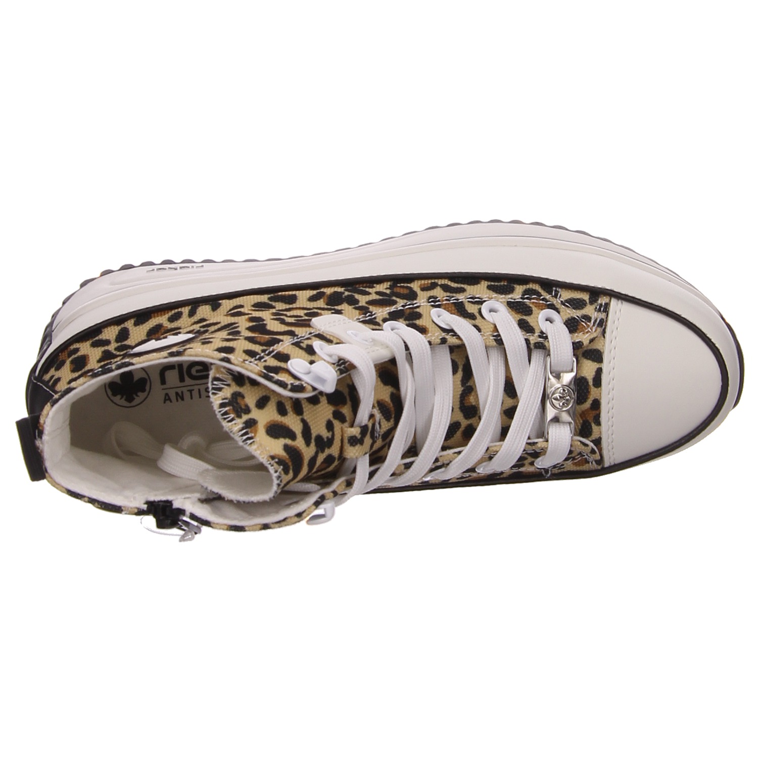Rieker Sneaker high beige/leo beige