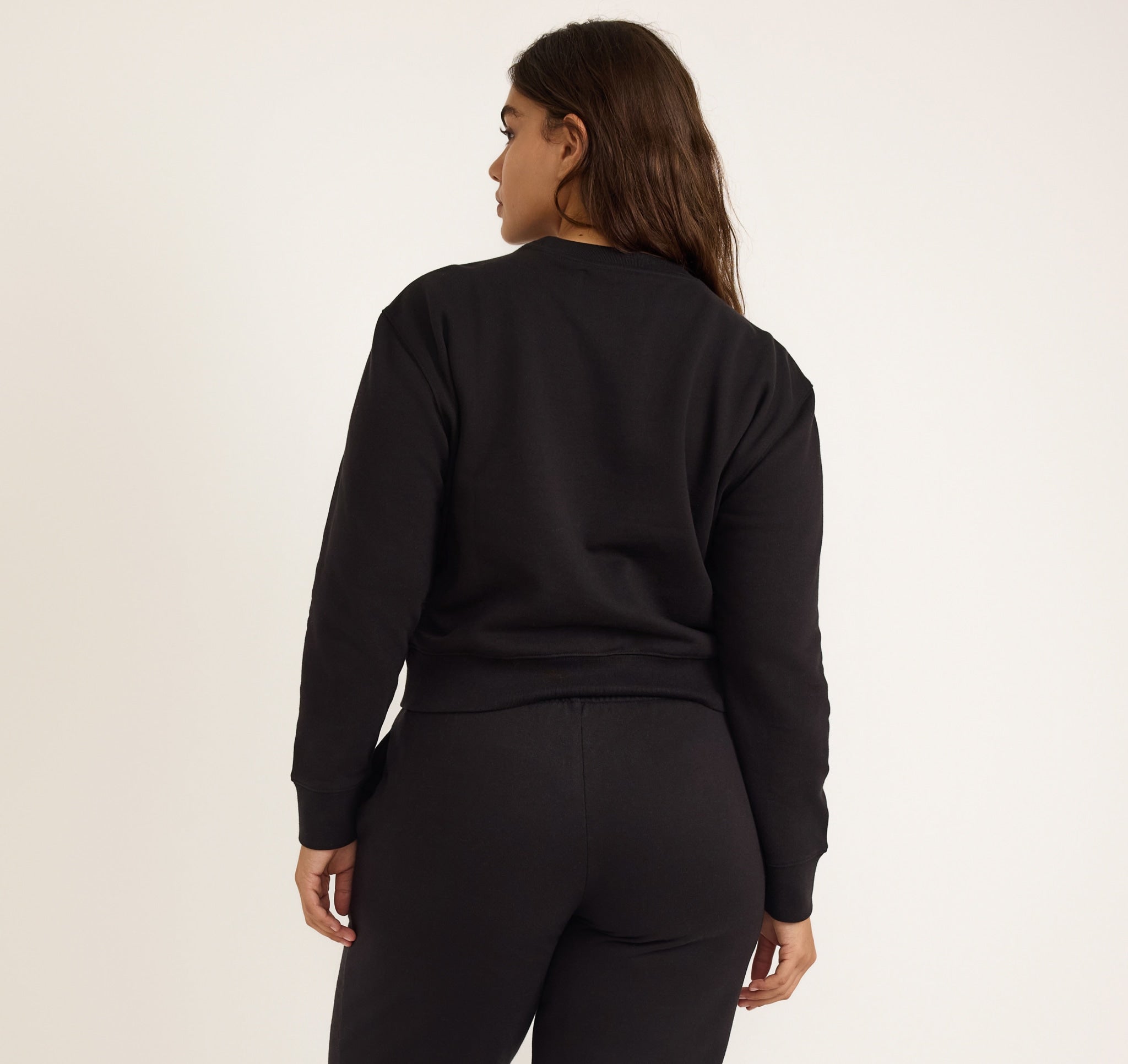 ORGANIC COTTON<br>Weekend Boxy Crewneck Sweatshirt