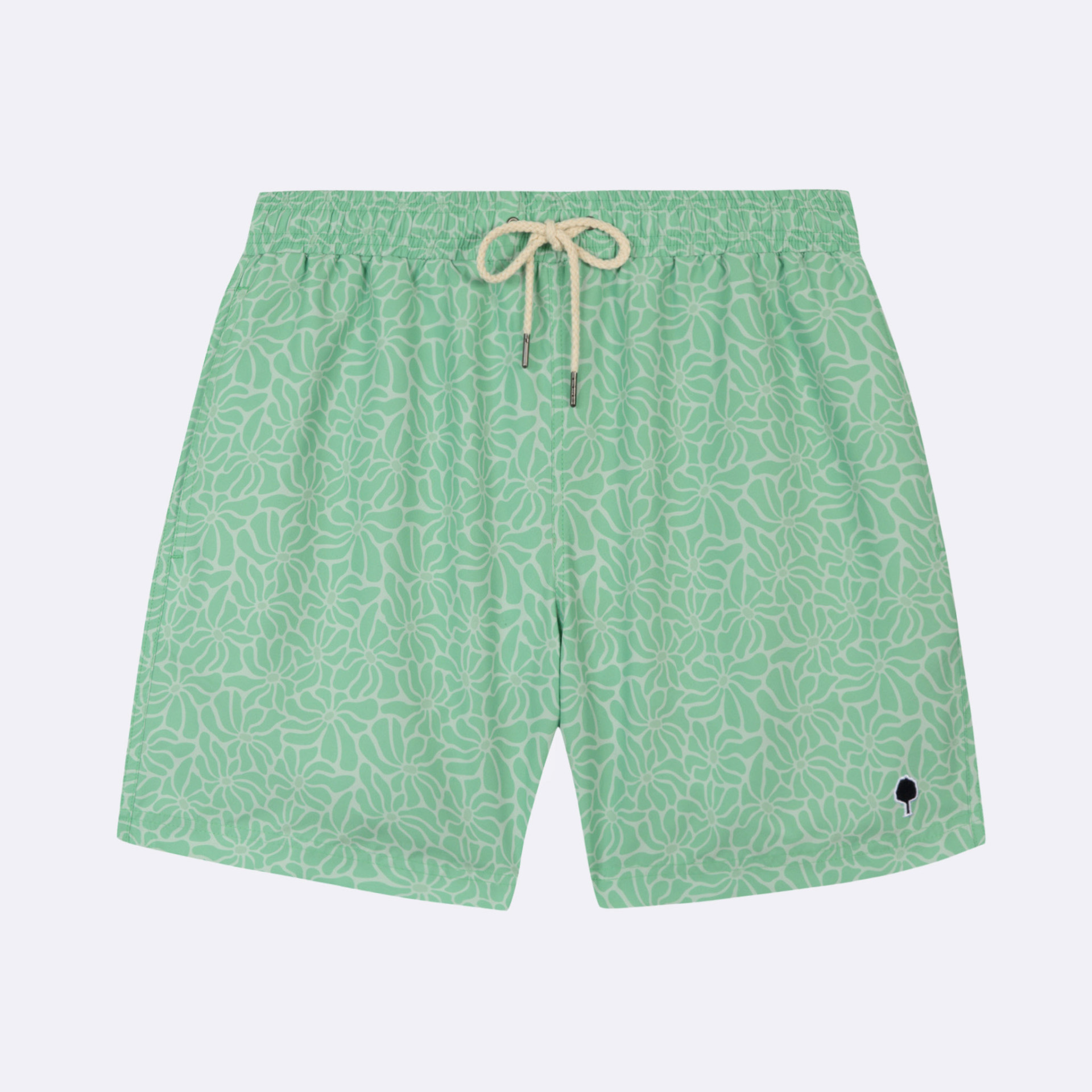Maillot de bain vert menthe polyester recyclé - modèle mimizan