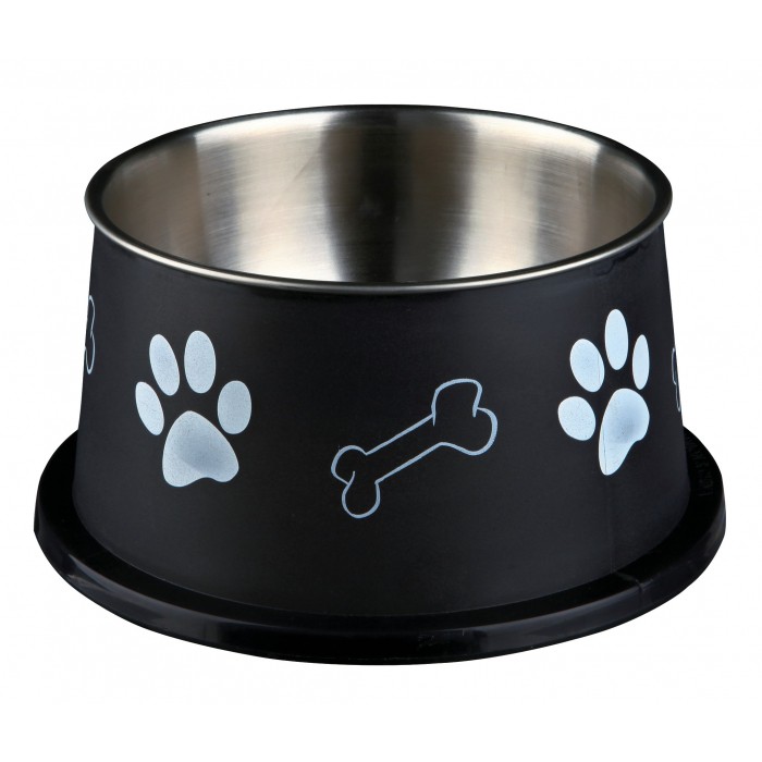 Gamelle inox Pattes pour chien - Longues oreilles