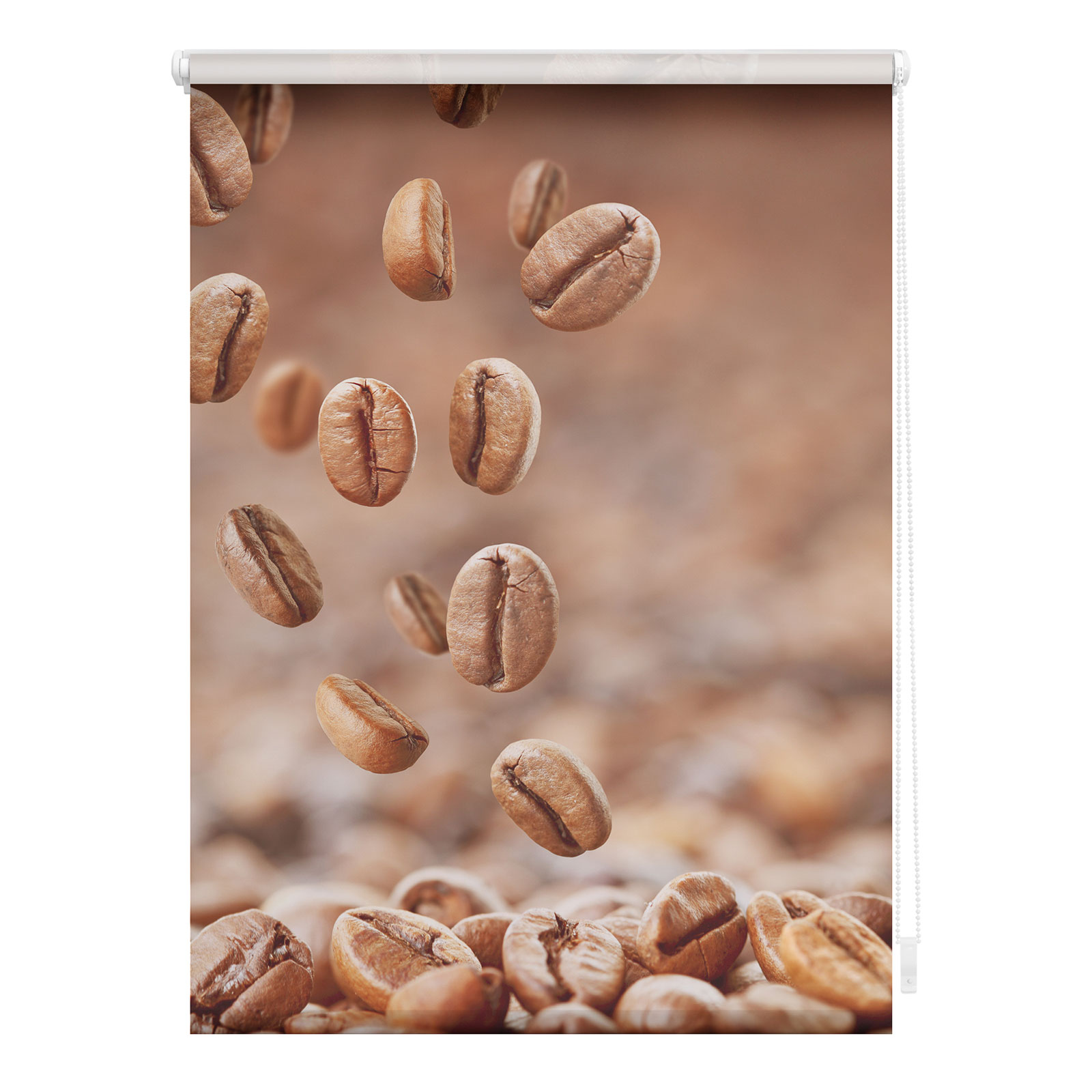 LICHTBLICK Klemmrollo KAFFEE - braun - 45x150 cm