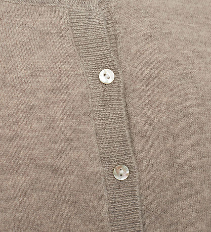 Sofie Schnoor Cardigan - Uld - Brown Melange