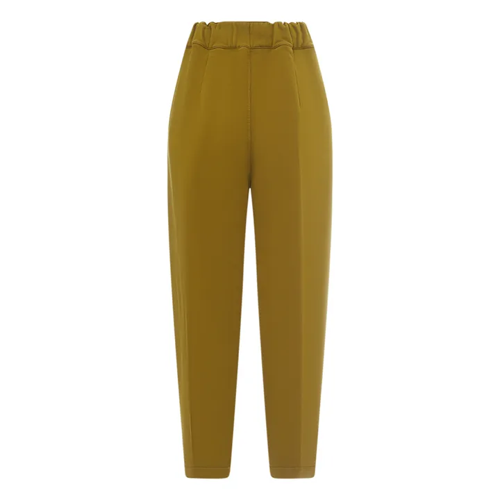 SMALLABLE BASICS Jogger Droit Femme Molleton Bio | Mordoré