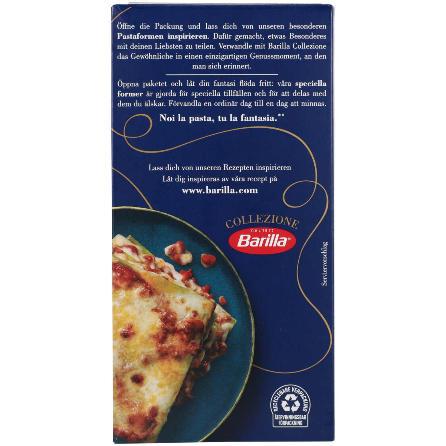 Barilla Collezione Lasagne Verdi