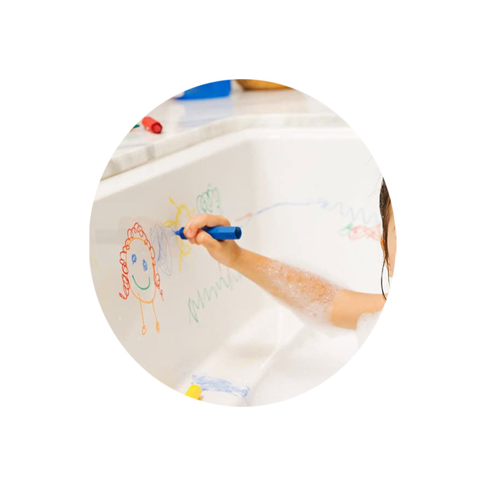(6er Set) Badewannen Stifte Kinder Badespielzeug Marker