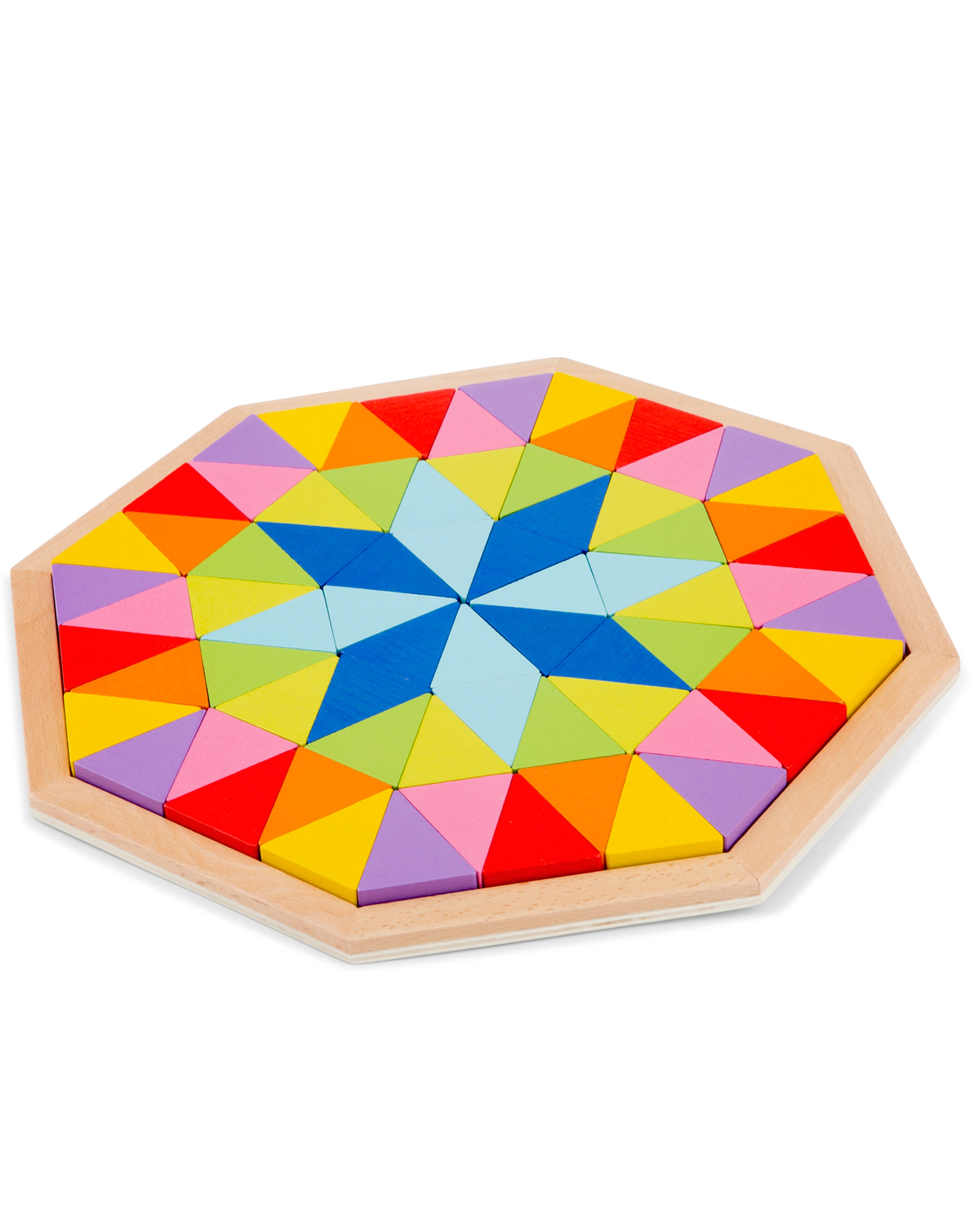 Formenpuzzle OKTAGON 73-teilig aus Holz
