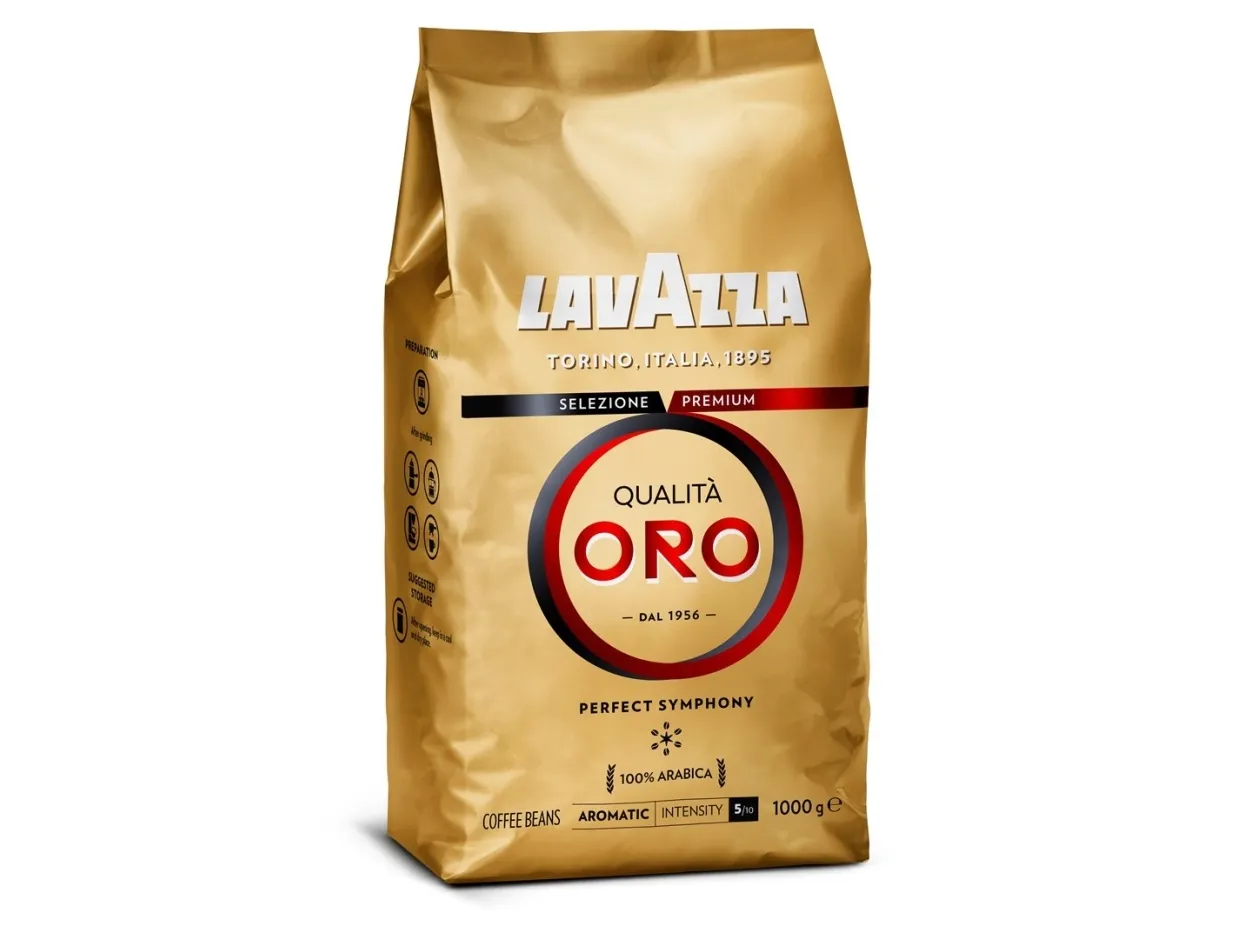 Lavazza Qualita Oro 1000g - kaffebønner