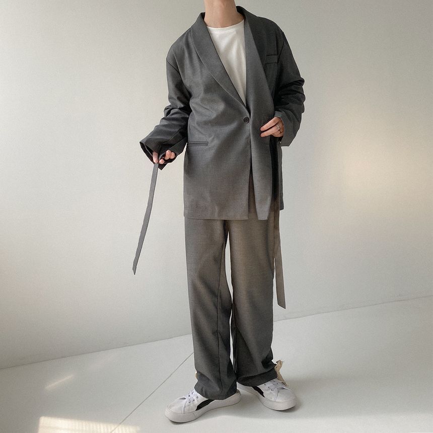 DAZO Studios - Blazer met sjerp / Broek / Set