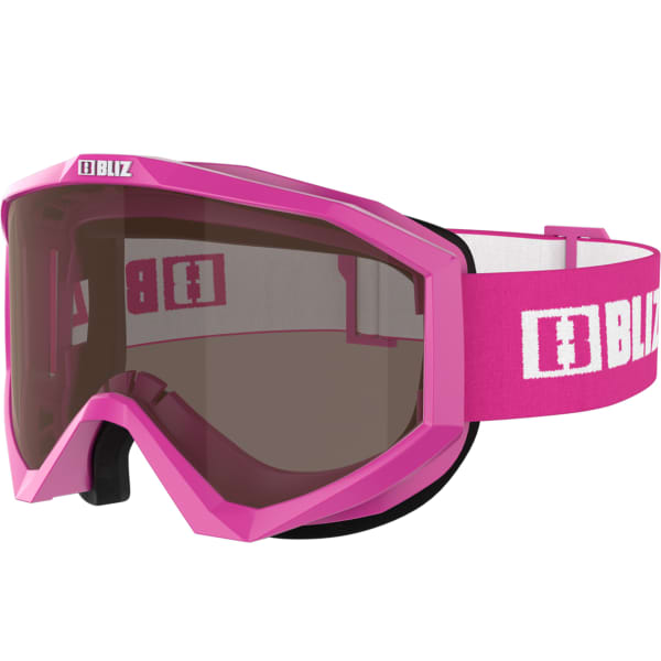 Masque de ski BLIZ LINER JR PINK-WHITE LOGO/BROWN