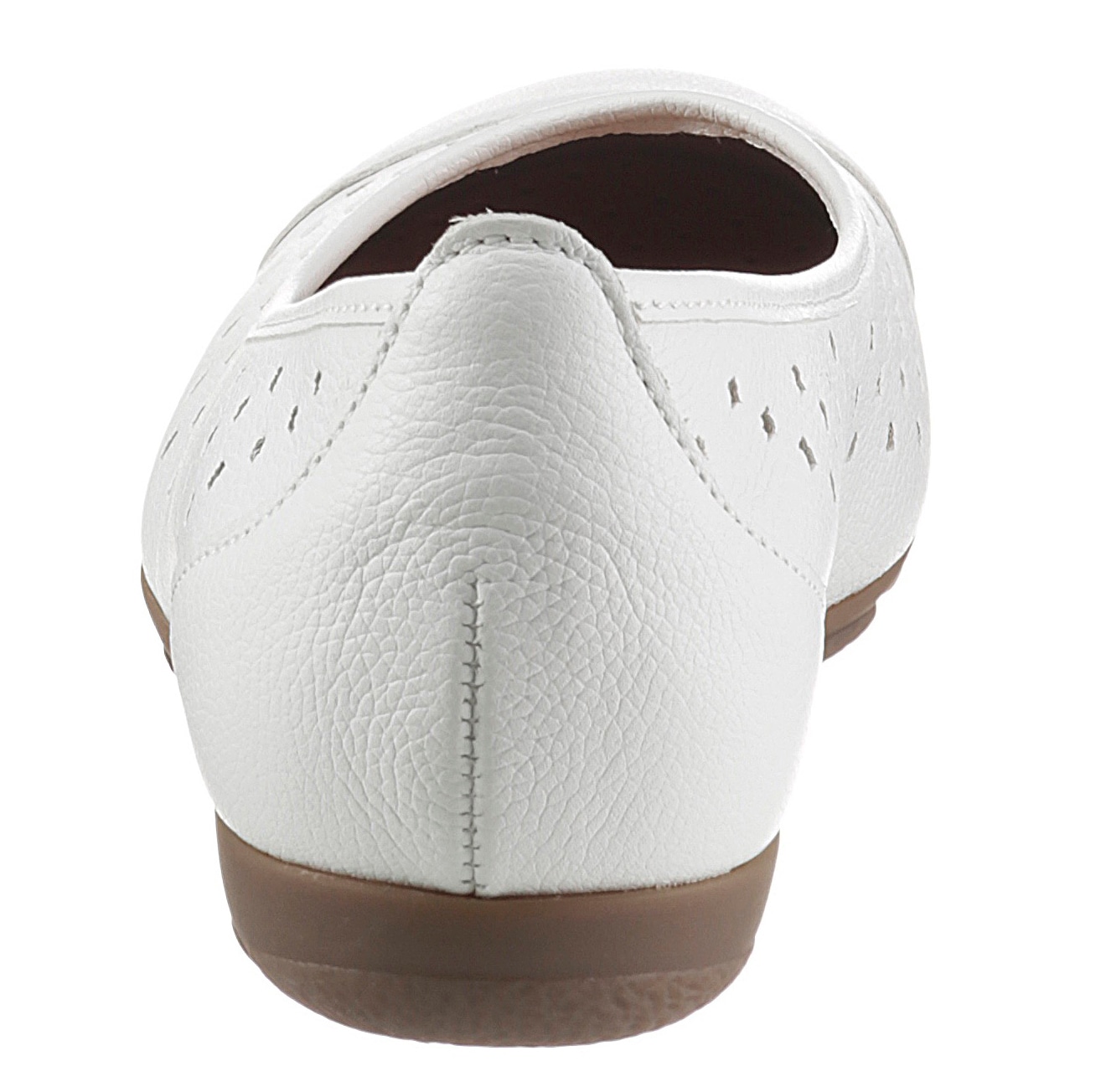 Gabor Ballerina  Slipper, Freizeitschuh, Halbschuh mit luftigem Lochmuster