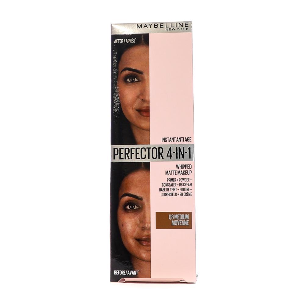 Gemey Maybelline Fond de Teint Gemey Maybelline Perfector 4 in 1 03 Medium