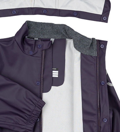 Mikk-Line Regnt?j - PU - Recycled - Nightshade