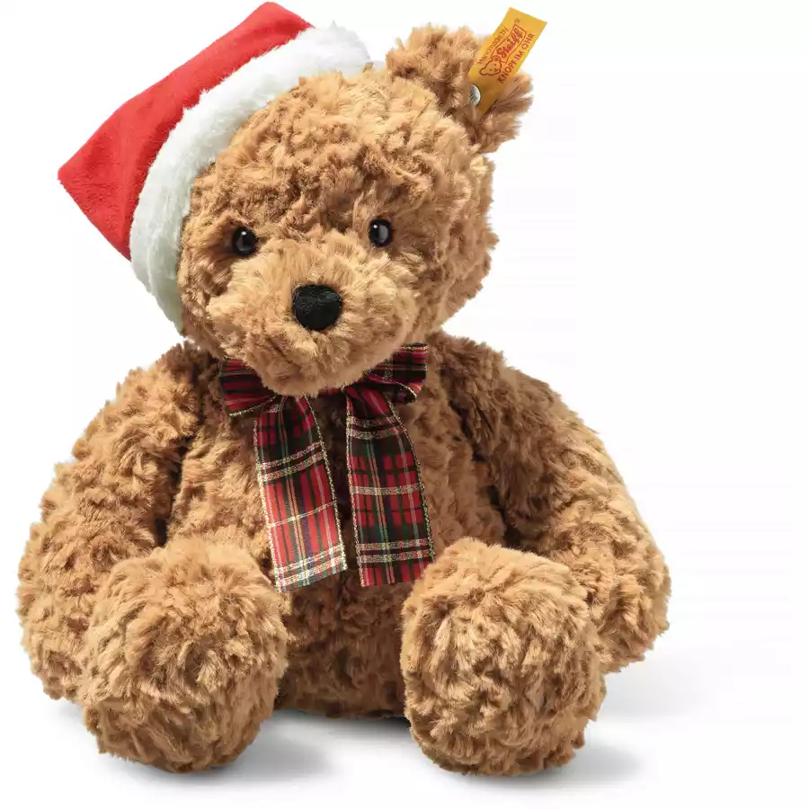 Steiff Soft Cuddly Friends Teddybär Jimmy braun Christmas, 30 cm