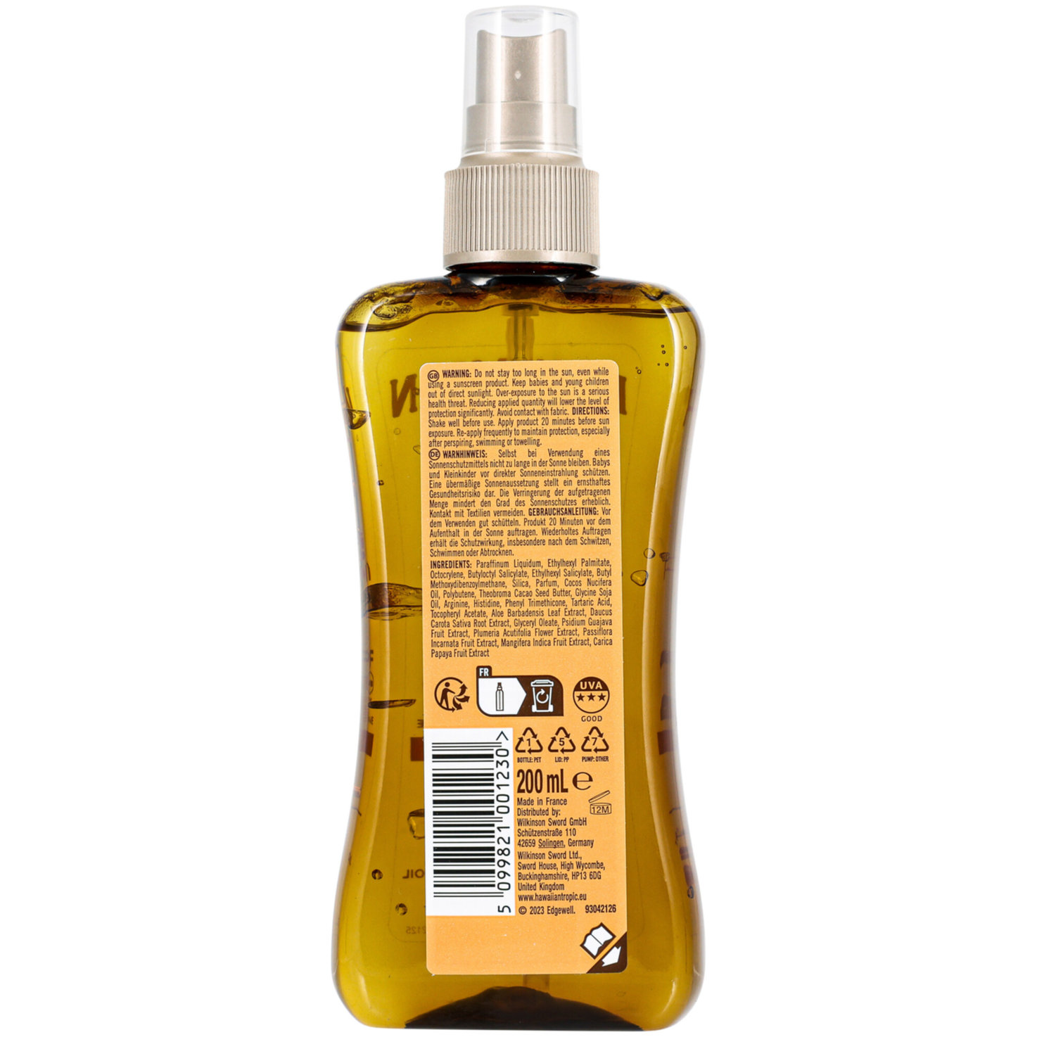 Hawaiian Tropic Dry Spray SF20