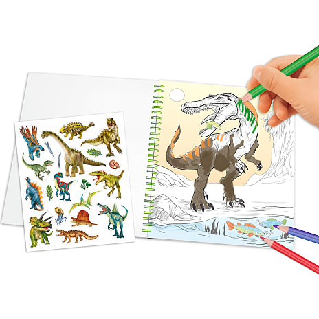 Dino World malebog 20 sider
